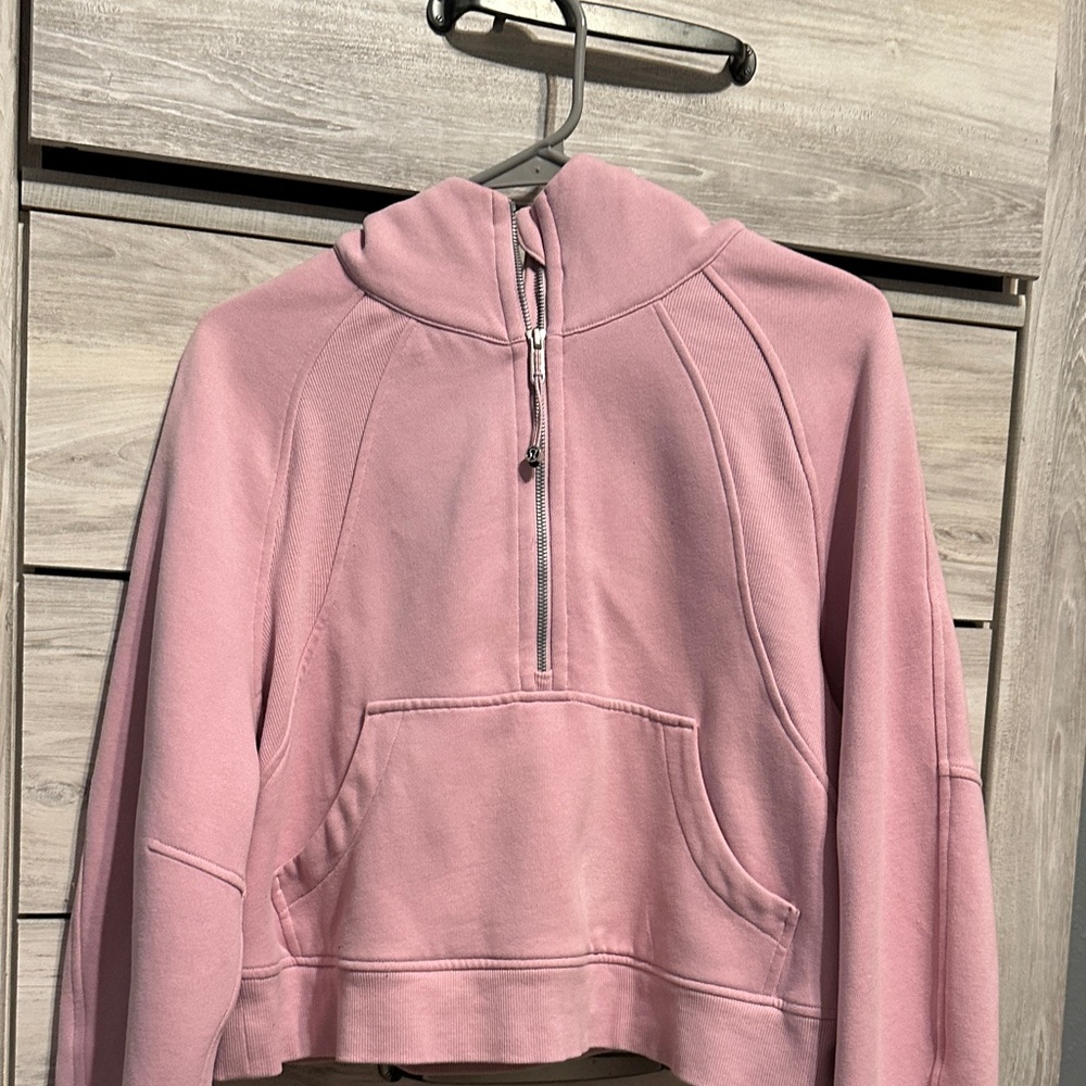 Pink Peony Lulu Scuba Half Zip